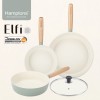 [Hamptons] 햄튼 엘피 세라믹 IH 프라이팬 20F+28F+24W+24G 3종 세트(4P)-G