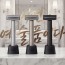 [리란] 풀메탈 수동 면도기+거치대(블랙) 세트