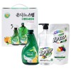 [은나노스텝] 주방 홈세트 기획3종세트 (다용도 세정제 550ml + 탑스텝 주방세제 550ml + 주방세제 리필 300ml)