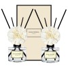 시즈넬 플라워 디퓨저 120ml 더블 선물세트 지니아_화이트