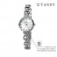 [TANDY] 탠디 럭셔리 여성용 쥬얼워치(스와로브스키 식입) T-4033 실버
