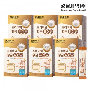 경남제약 프리미엄 황금유산균 2g x 180포 (6개월분)