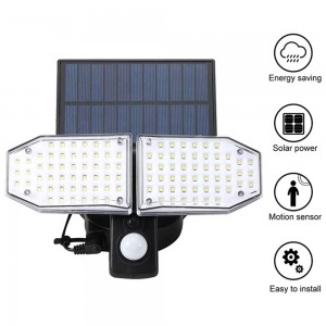 양방향 LED 태양광 센서등 정원등 벽등 야외 조명등 D2102 (P0000BCP)