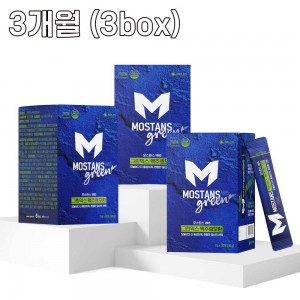 모스탄스 그린믹스 맥주효모환 3개월분(3박스=90스틱)
