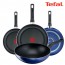 테팔 팬&냄비 PTFE 미드나잇 블루 4종세트 (프라이팬 24cm + 26cm + 28cm + 볶음팬 28cm)