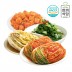 한끼식당 우리 농산물 100% 김치 추천 4종세트(포기김치1kg,고추씨백김치1kg,청양열무김치1kg,깍두기1kg)