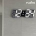 국산 플라이토 3D LED 인테리어 벽시계 삼성전구 38cm