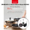 [Hamptons] 햄튼 렉스 스텐 인덕션 코팅 후라이팬 3종세트(4p)-C