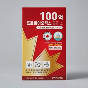 [아이프라우드] 100억 프로바이오틱스 플러스 500mg × 60캡슐