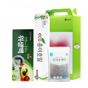 CJ위생백(소),수세미,종이호일3종세트 02020