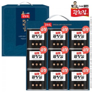 (3대째달인)광천김 곱창돌캔김 30g 9P(9종)