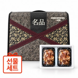 26년 제주 흑돼지왕구이 1.2kg x 2팩 2.4kg (선물세트)