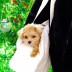 [개과천선] 코코퍼니티 강아지 이동가방 애견 슬링백 고양이 이동장 외출용품 메쉬창 양털 쿠션