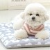 [개과천선] 미로 강아지 사각 방석 애견 꽃무늬 쿠션 꿀잠 침대 다용도 고양이 소프트 그레이 중형
