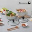 실버스타 쿡쿡 세라믹코팅 인덕션IH 주물냄비 2종C세트(양수냄비24cm+전골냄비24cm)
