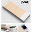 [파우트] Eyes6 우드 모니터 받침대 (초고속 15w 충전형)