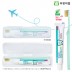(PP,투명)부광 안티프라그치약50g 로우카본칫솔세트
